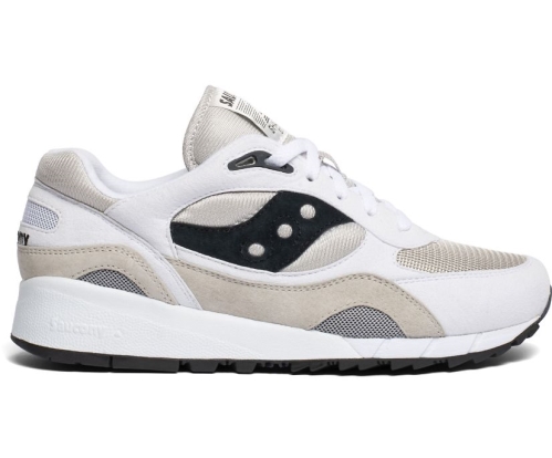Tenis Saucony Shadow 6000 Hombre Zapatos Originales Blancas / Gris / Negras México MX-836-ZQ